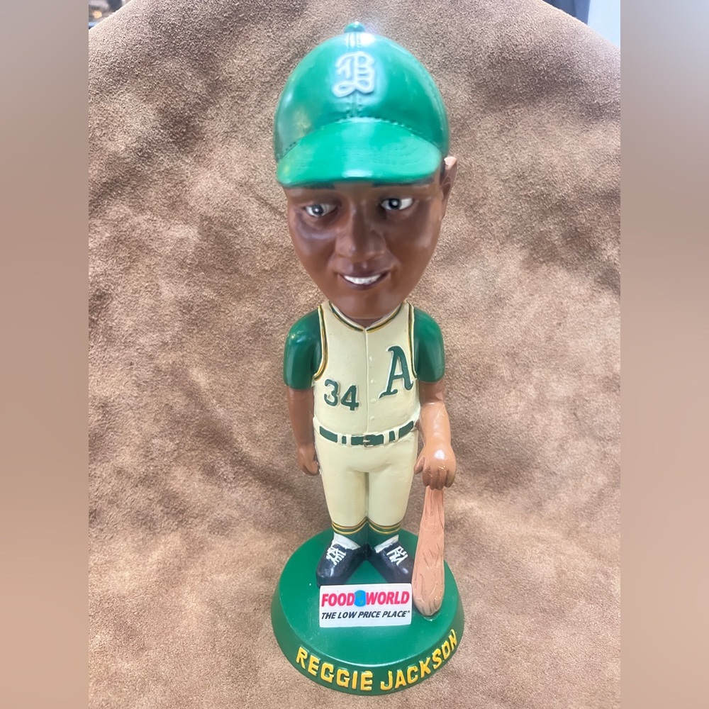 Reggie Jackson Baseball Player Bobblehead